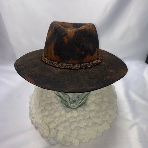 Brown Rustic Wool Rancher 58cm - Picture 16 of 16